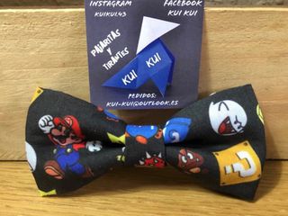 Pajarita Mario bross