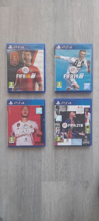 Colección Fifa 18,19,20,21