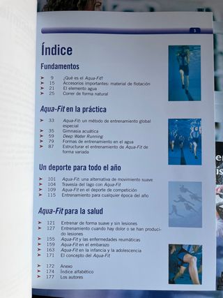 Aquafit. Entrenamiento fuerza, resistencia, movili