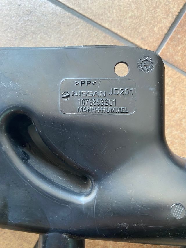 Tubo aspiración filtro de aire Nissan Qashqai
