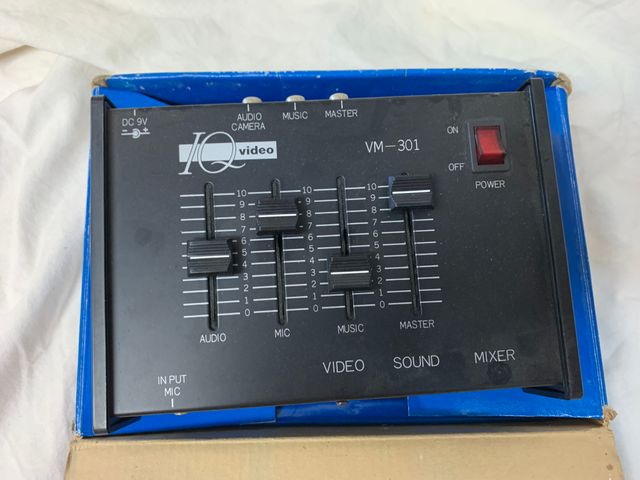 Mezclador de sonido analogico Sound Mixer