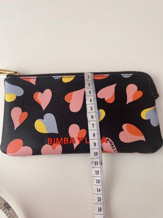 Monedero billetero cartera Bimba y Lola corazones