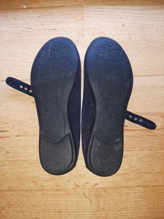 zapatos azul marino