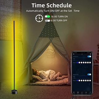 Lámpara de pie LED, Lamparas de pie para Salon RGB