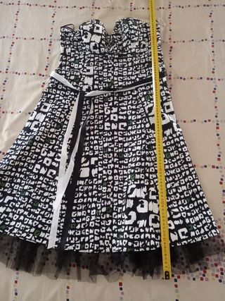 Vestido palabra de honor