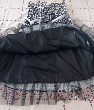 Vestido palabra de honor