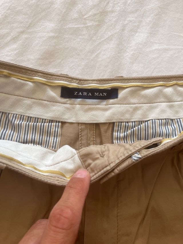 Pantalones cortos de Zara talla 40