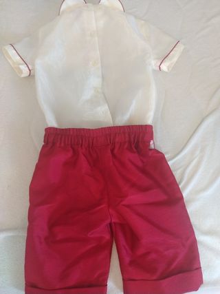 Traje niño eventos