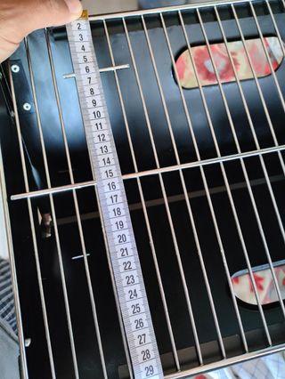 Chimenea carbón y barbacoa plegable