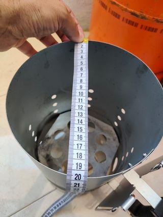 Chimenea carbón y barbacoa plegable