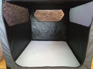 Caseta plegable y portátil para mascotas grandes n