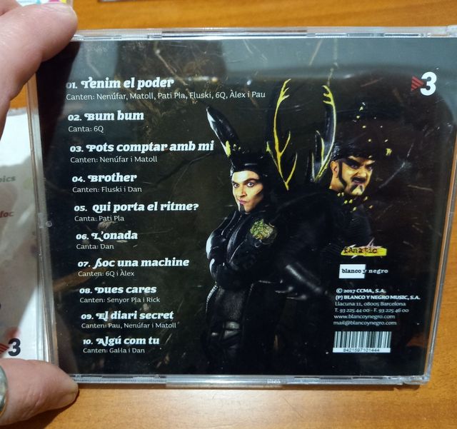 4 cd. 3 edicions dels Supers + Jaume Barri