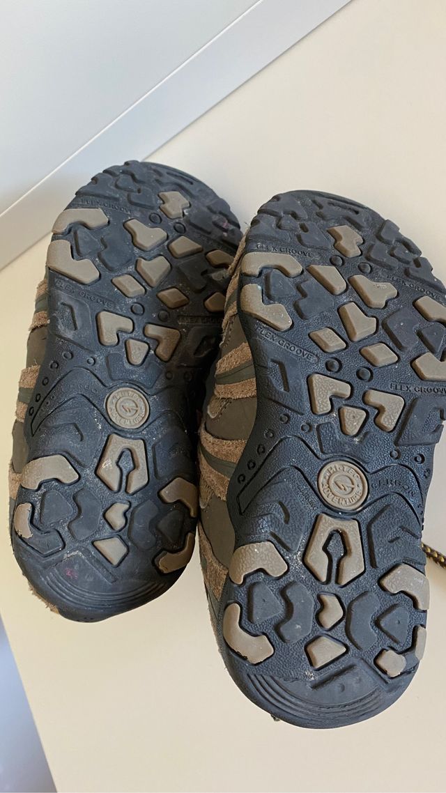 Zapatillas senderismo trekking HI TECH niño 29 30