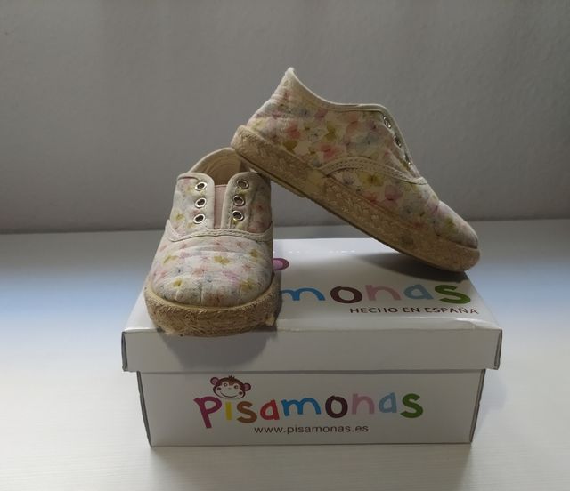 Alpargatas bebé niña de Pisamonas
