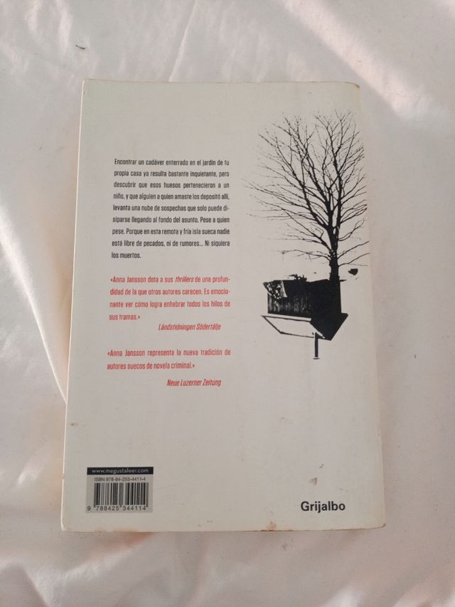 libro Hablaré cuando esté muerto de Anna Jansson