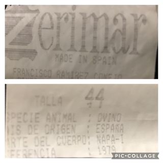 Pantalón de cuero mujer