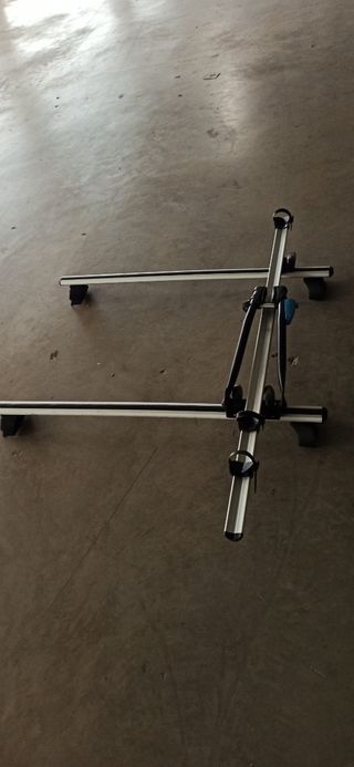 Baca de coche, Pack completo 2 barras con fijacion