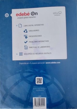 Física y Química 1 Bachillerato. Ed. Edebé