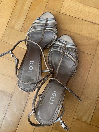 Sandalias tacón Lodi fiesta