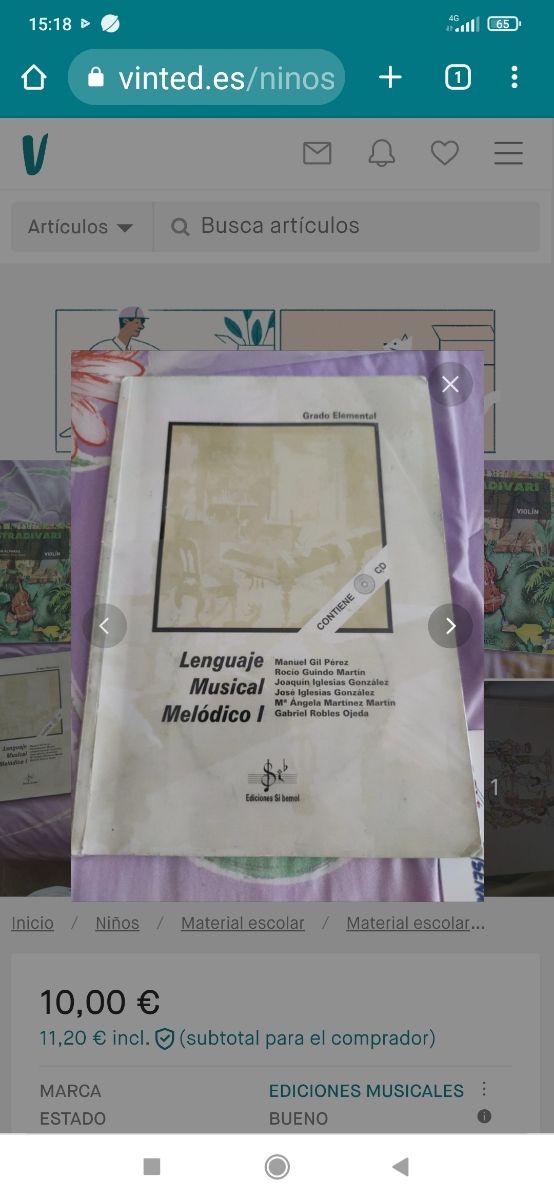 libros de música de violin