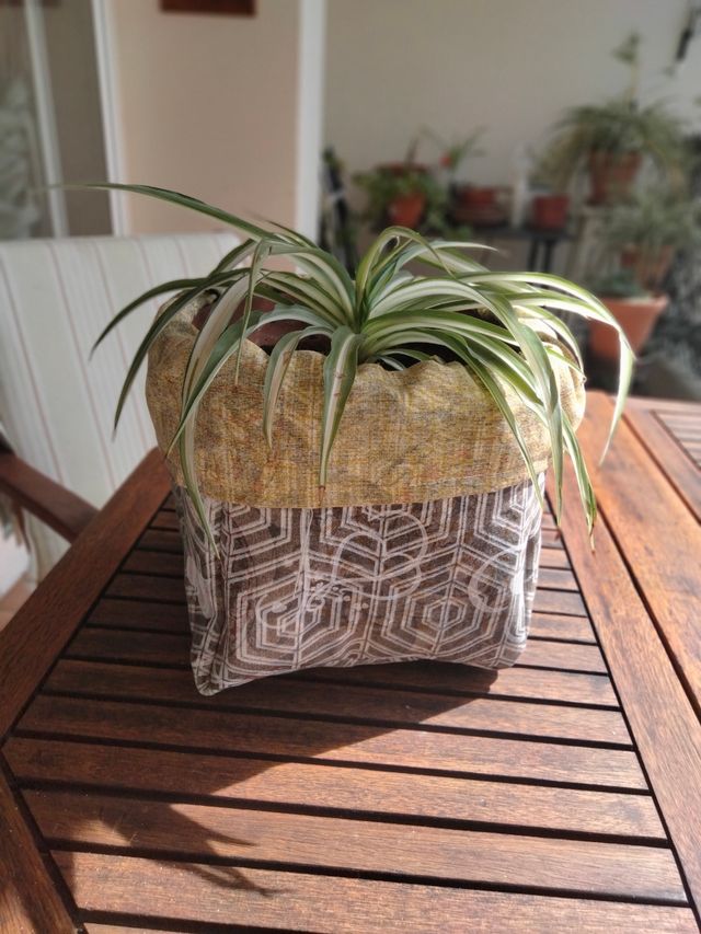 Cubremacetas de tela . Ideas para regalar