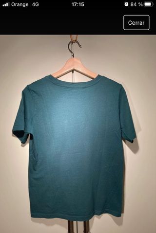 Camiseta bordada PULL&BEAR Talla S-M