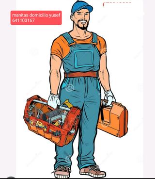 manitas a domicilio .luz.fontaneria.albañil.baldos