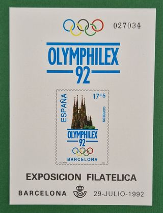 Prueba Oficial Edifil 26, 1992