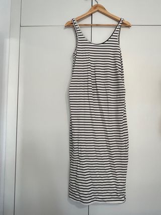 Vestido largo premamá 