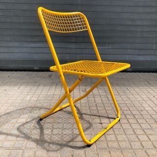 6 Sillas plegables vintage diseño FEDERICO GINER