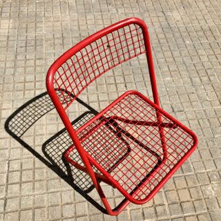 6 Sillas vintage plegables diseño FEDERICO GINER