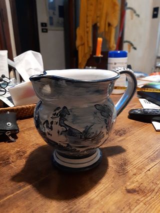 Ceramica Albisola SV Italia. Originale