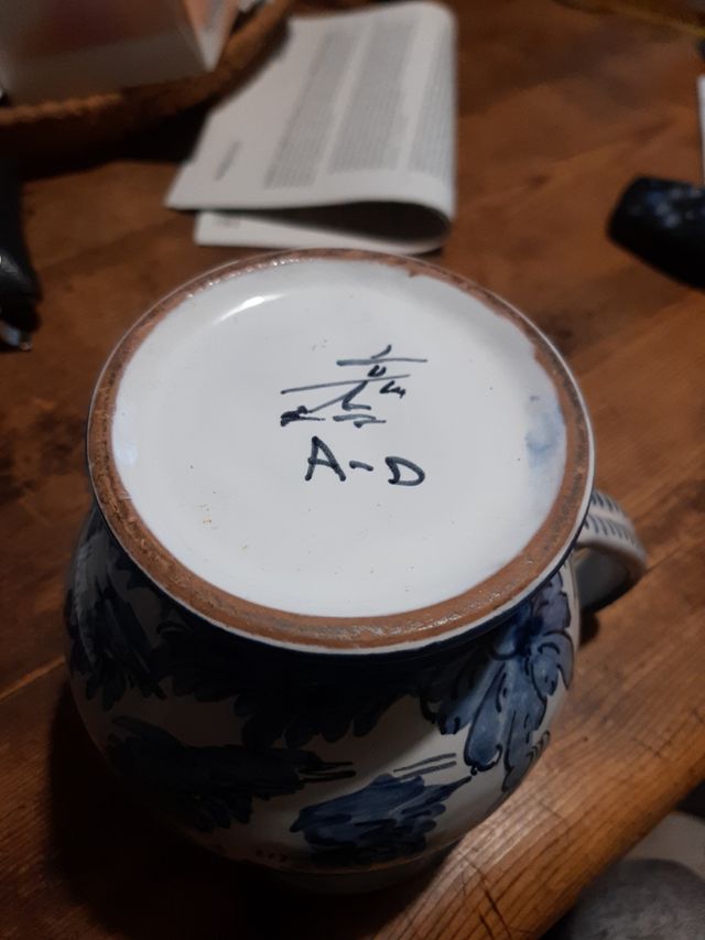 Ceramica Albisola SV Italia. Originale