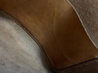 Cartera vintage de cuero.