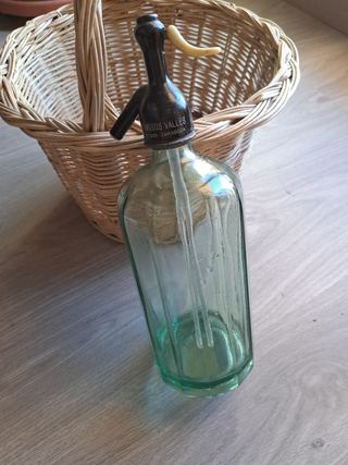 Antigua Botella de Sifón 