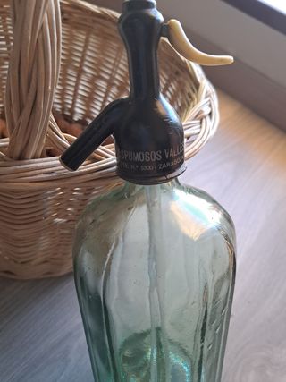 Antigua Botella de Sifón 