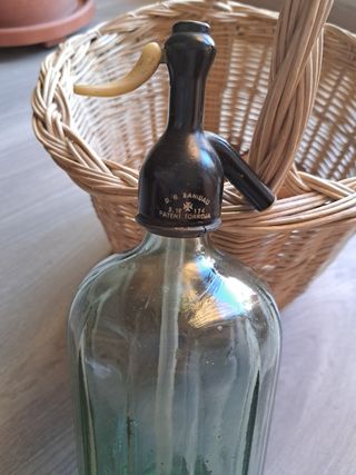 Antigua Botella de Sifón 