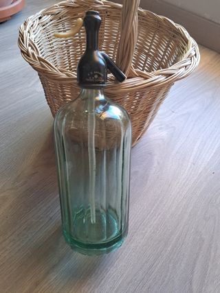Antigua Botella de Sifón 