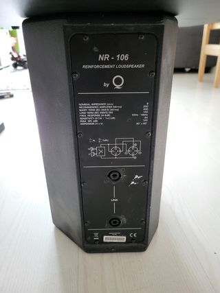 Mixer Amplificador y Altavoces