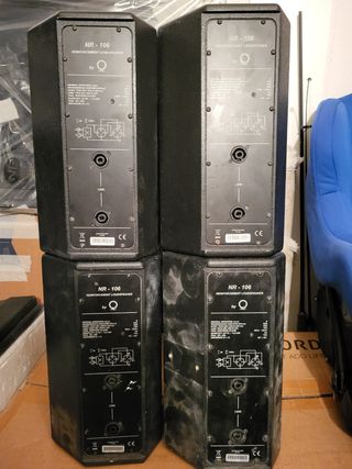 Mixer Amplificador y Altavoces