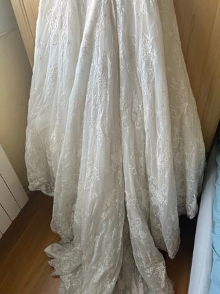Vestido de novia aire Barcelona 