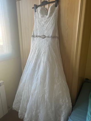 Vestido de novia aire Barcelona 
