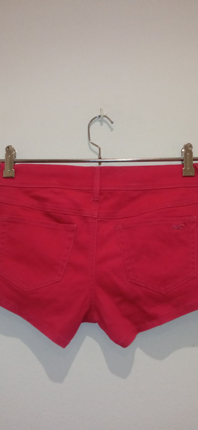 Short tejano elástico Hollister t.26 NUEVO