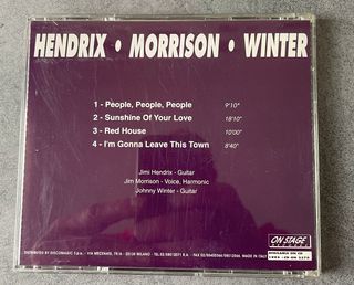 CD -  Hendrix Morrison Winter - Live in N.Y.