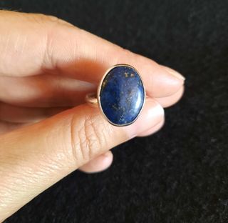 Anillos de Lapislazuli y Plata de Ley Mexicana.