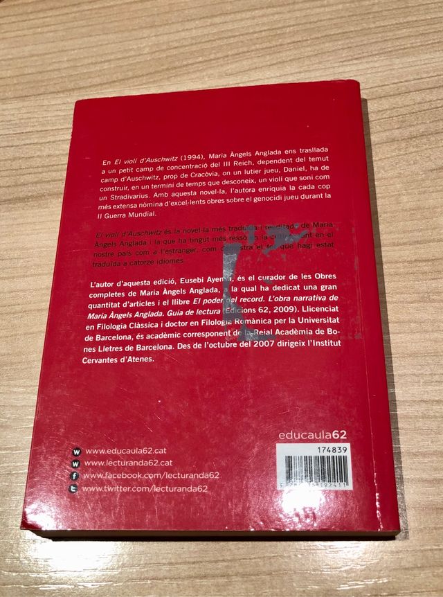 El Violí d'Auschwitz - Maria Àngels Anglada