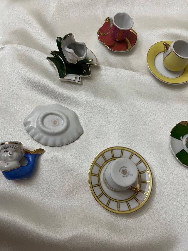 Mini tazzine in porcellana