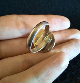 Anillo de Jade Jadeita y Plata de Ley de México