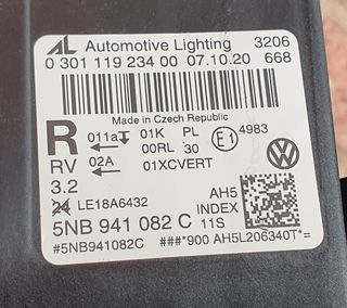 VENDO FAROS VW FULL LED TIGUAN 2020