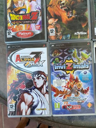 Juegos psp sony